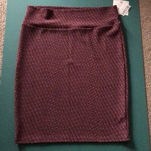 XL maroon printed Cassie